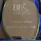 BloomLocal won the Floristry Service Provider of the Year during the BFA Industry Awards 2021